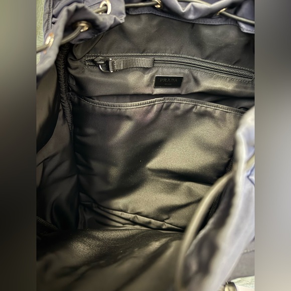 Prada Backpack Blue Nylon — PRE-OWNED - Picture 6 of 9